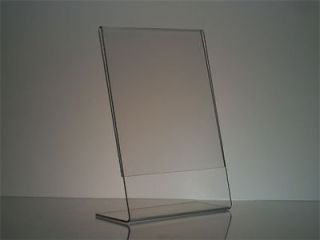 25   4x6 acrylic slantback picture frames bulk wholesale lot FREE 