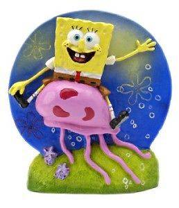 SpongeBob & Jellyfish Fish Aquarium Ornament Decoration