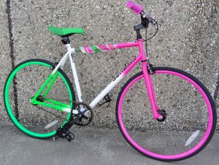 Schwinn Cutter Single Speed Fixed Gear Fixie Bike 22  Frame Pink 