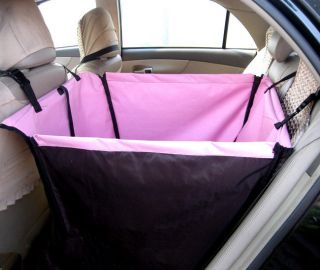 Portable Back Car Pet Seat Covers Safe Travel Hammock Cover Mat 