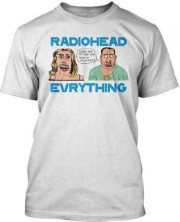 Radiohead Hollywood Shirt SM, MD, LG, XL, XXL New