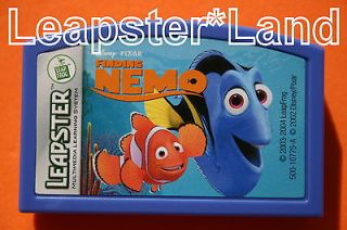   Leapster 2 Leapfrog Disney Pixar FINDING NEMO Age 3 6 Cartridge Game