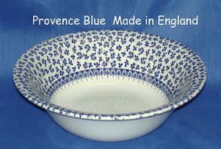 Wood & Sons Dinnerware~PRO​VENCE BLUE Round Veg. Bowl ~ New