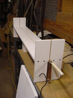   hot wire bow cutter block sheet foam craft 48 saw Jig insulation