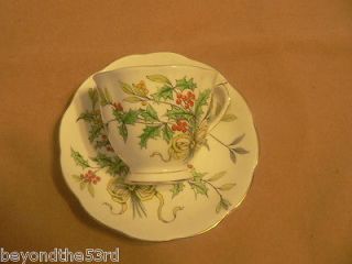 Royal Albert Flower of Month November Chrysanthemum Tea cup and saucer 