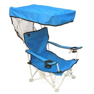 Armrest Sand Seat with Canopy   Portable Beach Chair with Shoulder Bag