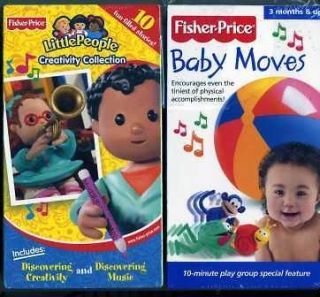 Fisher Price Little People Creativity Collection & Baby Moves Shows 
