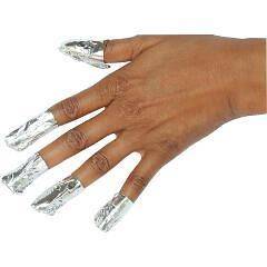 Magis Foil Nail Wraps for Gel Polish Remover, CND Shellac, or Gelish 