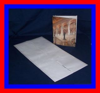pack   14 x 28 Brodart ARCHIVAL Fold on Book Jacket Covers   Super 