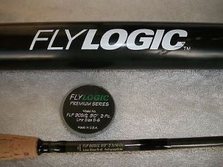 Fly Logic FLP 905/2 Fly Fishing Rod 9 Graphite 2 pc 5/6 line Cond 