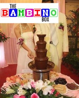 Commercial Chocolate Fountain   Large 4 Tiers £389 HOT