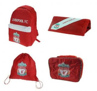 Official Football Merchandise Liverpool Backpacks Holdall Bootbags 