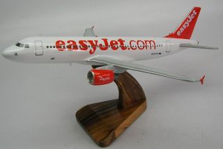 320 Easyjet Airbus A320 Airplane Wood Model  myasianart