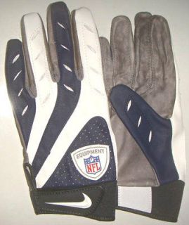   New Nike Remix Pro 07 NFL Eq Player Issue Football Skill Gloves Navy