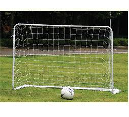 Soccer Goals, 6x4 Ft., 25mm Steel Tubes. With Net and Anchor Pegs 