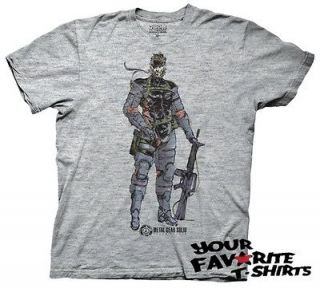 Metal Gear Solid Game Fox Hound Special Forces Snake Licensed Adult 