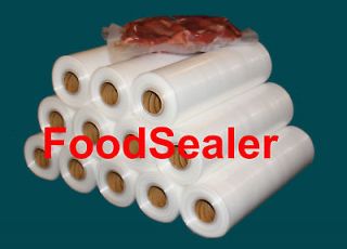 Roll 8 x 52.5 Ft. Vacuum Seal Bags 4.5Mil keep Food Saver