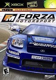 FORZA MOTORSPORT   XBOX GAME COMPLETE