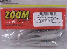 Zoom Super Fluke Bait Fish 023 224 Package of 10