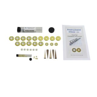 Flute Pad Kit for Bundy Flutes w/ Retainer Snaps and Instructions 