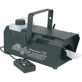   DJ Snow Flurry Snow Machine Party Effect Machine inc timer remote