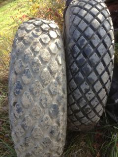 pair 13.6x28 turf tires or 16.9x24 and rims from a Ford 2000 tractor