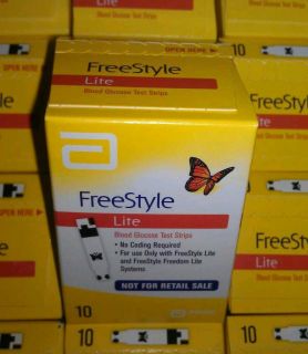 Travel Size Packs of FreeStyle Lite Test Strips Same Day FAST and FREE 
