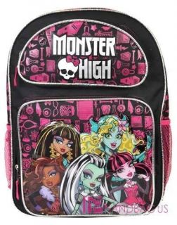 Licensed Monster High Friends 16 Large Backpack Girls Frankie Stein 