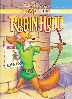 WALT DISNEYS Robin Hood (DVD, 2000, Gold Collection Edition) NEW 