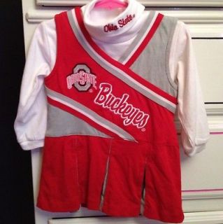Ohio State Buckeyes Football Toddler/baby Girl 2T Costume Game Day 