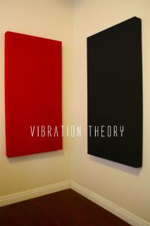 Bass Traps / Acoustic Panels 4 thick 24x 48 by vibration theory