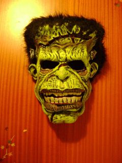 Frankenstein movable mouth mask 14+ MUST SEE