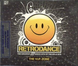 RETRODANCE GREATEST DANCE HITS OF THE 80S & 90S THE V.I.P. ZONE 2 CD 