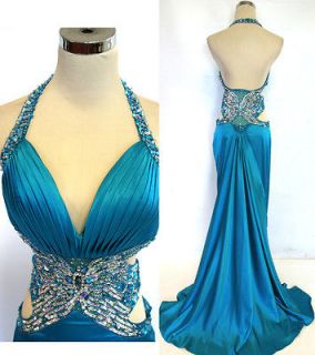 peacock prom dress in Womens Clothing