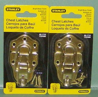 CHEST LATCHES REPLACEMENT SET OF TWO STANLEY BRAND 80 1710 NIB