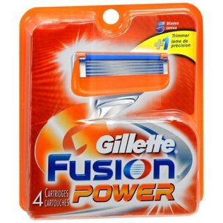 GILLETTE FUSION POWER RAZOR BLADE CARTRIDGES NEW FACTORY SEALED FAST 