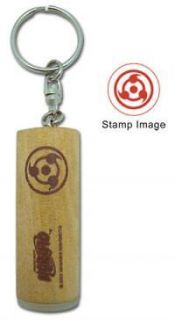 Naruto Key Chain Stamp Sharingan Logo anime keychain