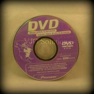 Pioneer GPS Navigation DVD Disk East, CNDV 60M, Version 1.0, 2006