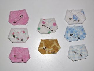 50 Dirty Diaper Baby Shower Game/ Favors U Pick Fabric