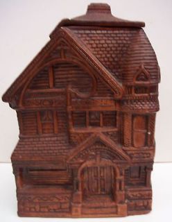   Treasure Craft Victorian Grandmothers House Cookie Jar Christmas