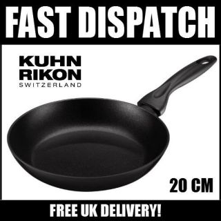  Rikon Cucina 30281 Non Stick Omelette Fry Pan 20 cm Black Frying Fan