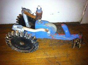   THOMPSON Cast Iron Walking Tractor Lawn Water Sprinkler For Parts