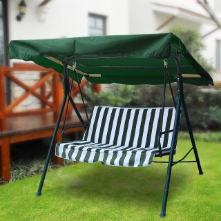 Outdoor Swing Canopy Top Replacement Chair Cover 66x45 Garden Yard 
