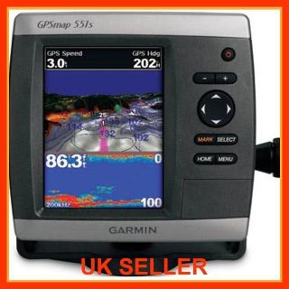 Garmin GPSMap 556s Chartplotter/F​ishfinder   Preloaded UK/Ireland 