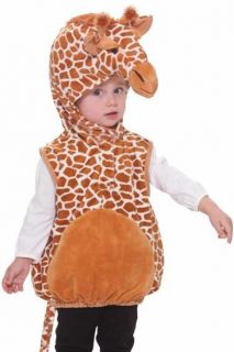 Toddler Plush Giraffe Kids Zoo Animal Halloween Costume