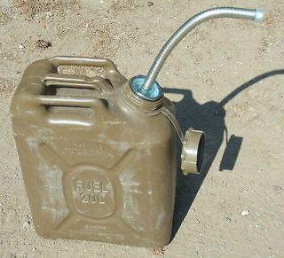 Military Jerry can nozzle 5 gallon jerry can nozzle, Scepter fuel 