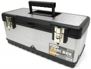 New 23 Homak Stainless Steel Tool Box Auto/Shop/Home