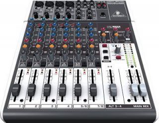 Behringer 1204USB 12 input 2/2 bus Mixer with Mic Preamps