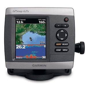 GARMIN GPSMAP 421S GPS PLOTTER / FF COMBO W/O DUCER
