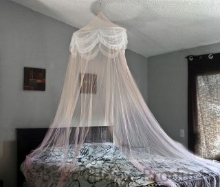 Bed Mosquito Netting Canopy Pink Princess Bedding Bed Netting Children 